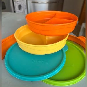 Tupperware Baby/Kids Divided Dishes